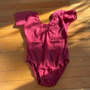 Girls Ballet one piece with skirt